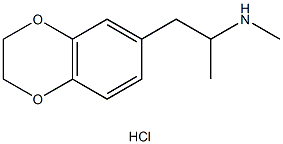 3,4-EDMA (hydrochloride) 结构式