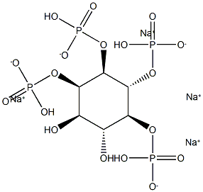 D-myo-Inositol-1,2,5,6-tetraphosphate (sodium salt) 结构式