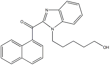 FUBIMINA N-(5-hydroxypentyl) metabolite 结构式