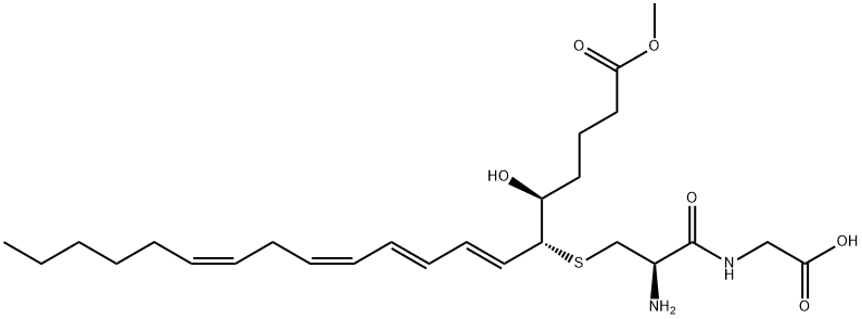 LEUKOTRIENE D4 METHYL ESTER 结构式