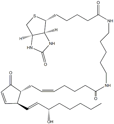 前列腺素A2-生物素 结构式