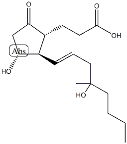 tetranor-Misoprostol 结构式
