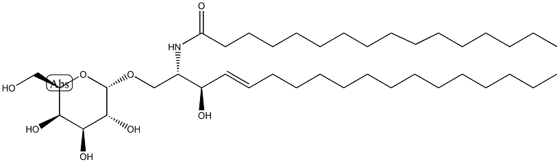 C16半乳糖神经酰胺(D18:1/16:0) 结构式