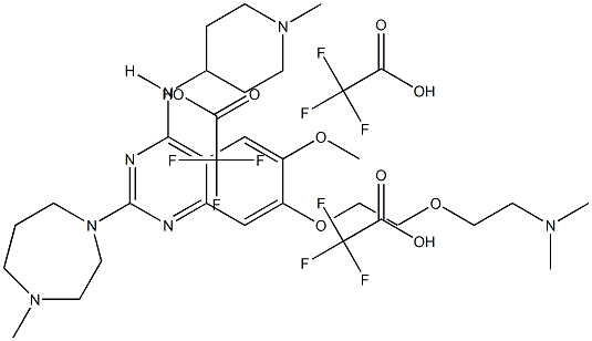 UNC0321 (trifluoroacetate salt) 结构式
