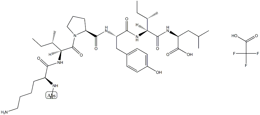 Neuromedin N (trifluoroacetate salt) 结构式