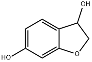 2,3-二氢-1-苯并呋喃-3,6-二醇 结构式