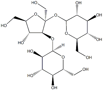 D(+)松三糖一水合物 结构式