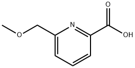 6-(甲氧基甲基)吡啶-2-羧酸 结构式