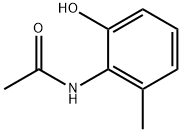 N-(2-羟基-6-甲基苯基)乙酰胺 结构式