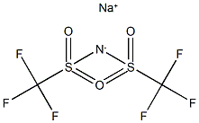 双(三氟甲基磺酰基)亚胺钠 结构式