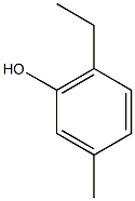 2-ETHYL-5-METHYLPHENOL 结构式