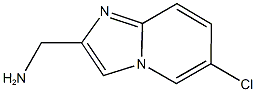 (6-CHLOROIMIDAZO[1,2-A]PYRIDIN-2-YL)METHYLAMINE 结构式