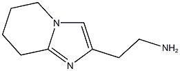 2-(5,6,7,8-TETRAHYDROIMIDAZO[1,2-A]PYRIDIN-2-YL)ETHANAMINE 结构式