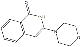 3-MORPHOLIN-4-YLISOQUINOLIN-1(2H)-ONE 结构式