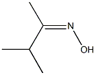 (2Z)-3-methylbutan-2-one oxime 结构式