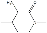 2-amino-N,N,3-trimethylbutanamide 结构式