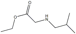 ethyl (isobutylamino)acetate 结构式