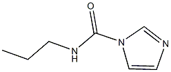 N-propyl-1H-imidazole-1-carboxamide 结构式