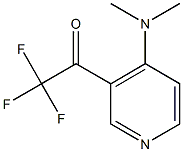 1-[4-(Dimethylamino)pyridin-3-yl]-2,2,2-trifluoroethan-1-one 结构式