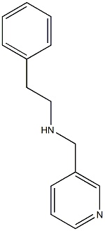 (2-phenylethyl)(pyridin-3-ylmethyl)amine 结构式