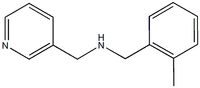 [(2-methylphenyl)methyl](pyridin-3-ylmethyl)amine 结构式