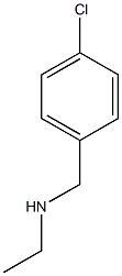 [(4-chlorophenyl)methyl](ethyl)amine 结构式