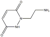 1-(2-aminoethyl)-1,2-dihydropyridazine-3,6-dione 结构式