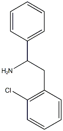 2-(2-chlorophenyl)-1-phenylethan-1-amine 结构式