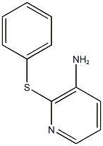 2-(phenylsulfanyl)pyridin-3-amine 结构式