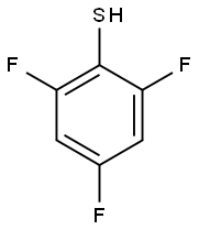 2,4,6-trifluorobenzene-1-thiol 结构式