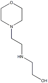 2-{[2-(MORPHOLIN-4-YL)ETHYL]AMINO}ETHAN-1-OL 结构式