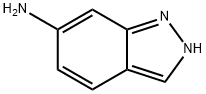 2H-indazol-6-amine 结构式