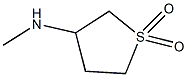 3-(methylamino)-1$l^{6}-thiolane-1,1-dione 结构式