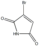 3-bromo-2,5-dihydro-1H-pyrrole-2,5-dione 结构式