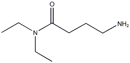 4-amino-N,N-diethylbutanamide 结构式