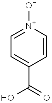 4-carboxy-1-oxidopyridin-1-ium 结构式