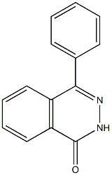 4-phenyl-1,2-dihydrophthalazin-1-one 结构式