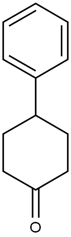 4-phenylcyclohexan-1-one 结构式