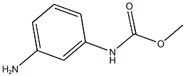 methyl N-(3-aminophenyl)carbamate 结构式