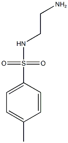 N-(2-aminoethyl)-4-methylbenzene-1-sulfonamide 结构式