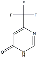 6-(Trifluoromethyl)pyrimidin-4-one 结构式