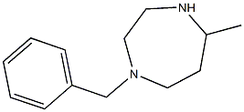 1-BENZYL-5-METHYL-1,4-DIAZEPANE 结构式