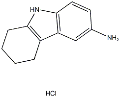 2,3,4,9-TETRAHYDRO-1H-CARBAZOL-6-AMINE HYDROCHLORIDE 结构式