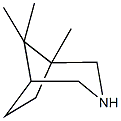 1,8,8-trimethyl-3-azabicyclo[3.2.1]octane 结构式