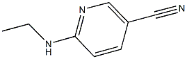 6-(ethylamino)nicotinonitrile 结构式