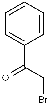 2-bromo-1-phenylethan-1-one 结构式
