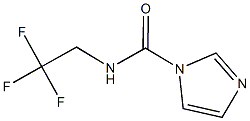 N-(2,2,2-trifluoroethyl)-1H-imidazole-1-carboxamide 结构式