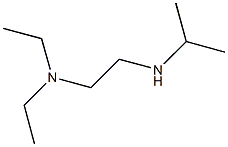 N,N-diethyl-N'-isopropylethane-1,2-diamine 结构式