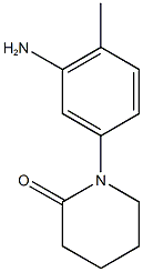 1-(3-AMINO-4-METHYLPHENYL)PIPERIDIN-2-ONE 结构式