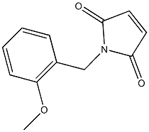1-[(2-methoxyphenyl)methyl]-2,5-dihydro-1H-pyrrole-2,5-dione 结构式